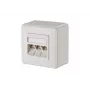 Steckdose RJ-45 BTR NETCOM 130B12D30002-E Weiß