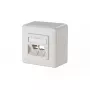Steckdose 2 x RJ-45 METZ CONNECT 130B10D20002-E Weiß