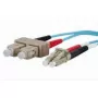 Fibre optic Kabel METZ CONNECT 151J1EOJO10E 2x SC 2x LC OM3 1 m Aqua