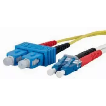 InfiniBand/Glasfaserkabel METZ CONNECT 151P1EOJO20E 2 m 2x SC 2x LC Gelb