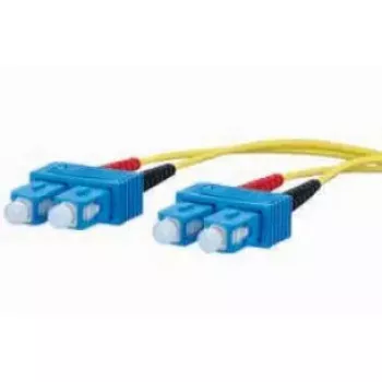 Glasfaserkabel METZ CONNECT 151P1EOEO10E 2x SC OS2 1m Gelb
