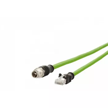 Netzwerkkabel METZ CONNECT 142M2X15100 RJ45 Ethernet Cat6 10m Schwarz