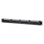 Patchpanel MetzConnect 130A08-AP29-E 24-Port RJ-45 Cat5e 1U schwarz