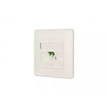 Steckdose LC-D MetzConnect 1501207K1U-E weiß