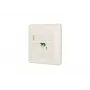 Steckdose LC-D MetzConnect 1501207K1U-E weiß