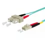 Glasfaserkabel METZ CONNECT 151J1EOJOA5E SC LC OM3 15 m Aqua