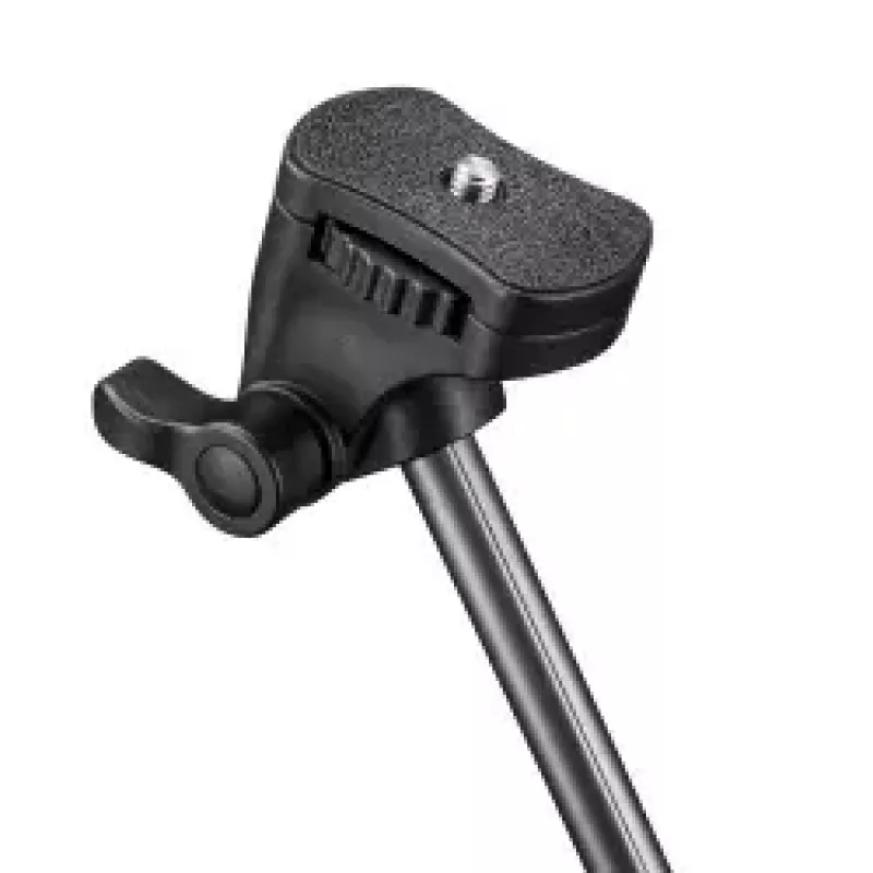 Selfie Stick Mantona Griff Schwarz Grau 91 cm für Kamera