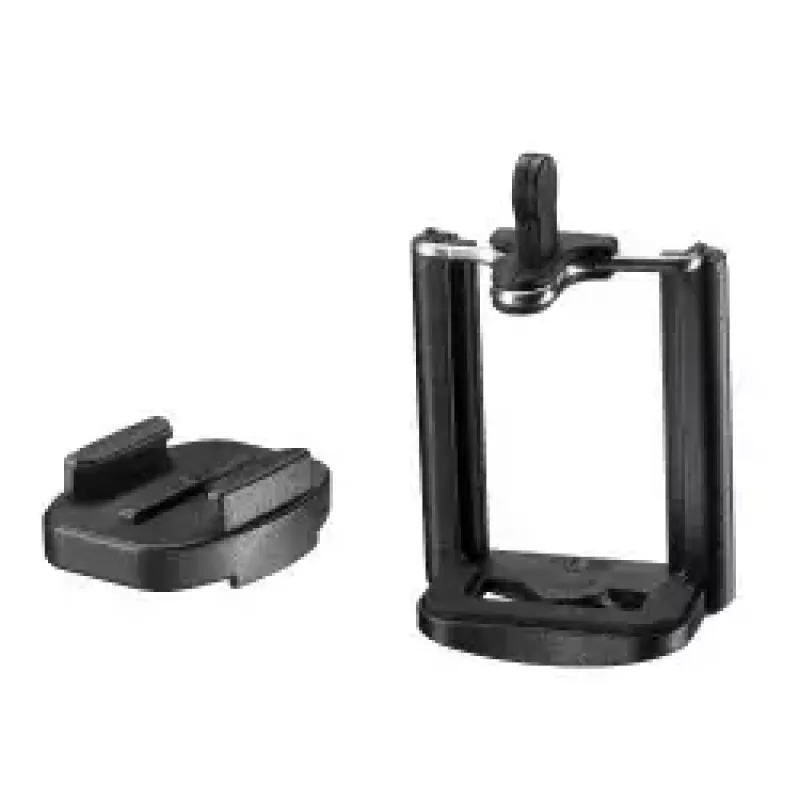 Selfie Stick Mantona Griff Schwarz Grau 91 cm für Kamera