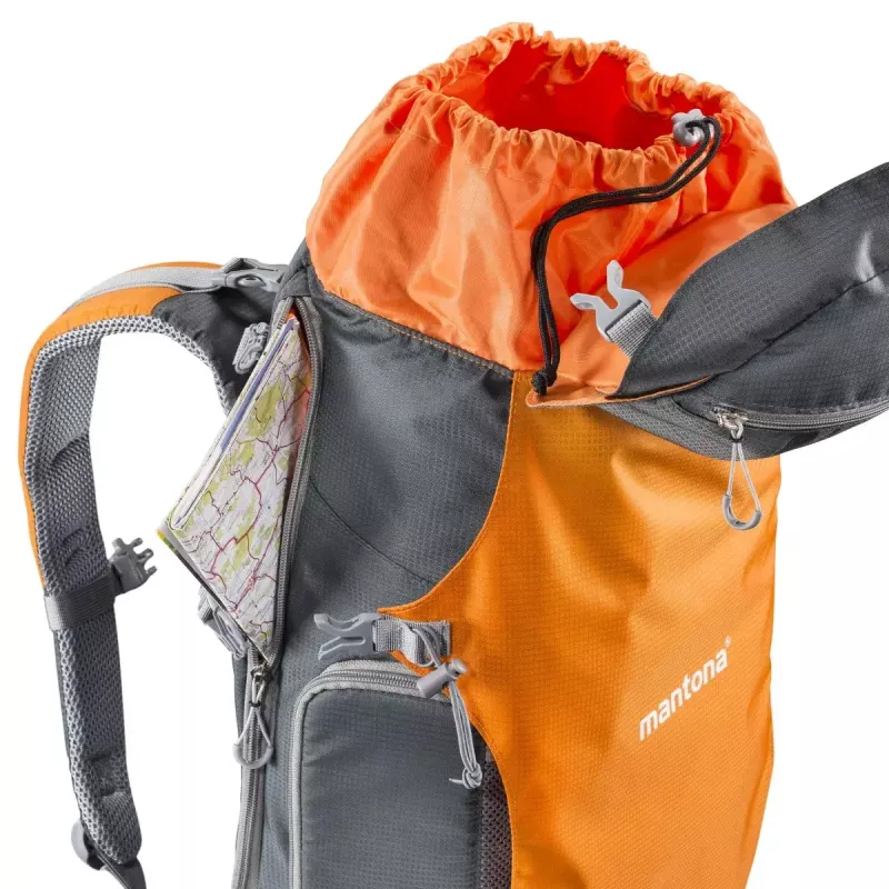Backpack case Mantona ElementsPro 40 Grau Orange
