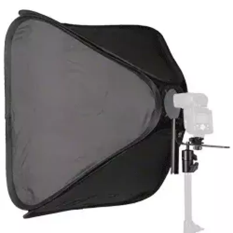 Softbox Walimex 16785 Schwarz Silber Weiß 600x400x600 mm
