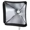 Softbox Walimex 16785 Schwarz Silber Weiß 600x400x600 mm