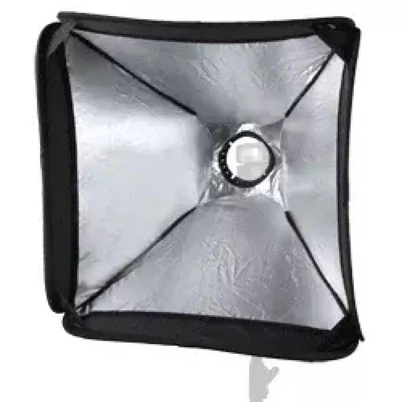 Softbox Walimex 16785 Schwarz Silber Weiß 600x400x600 mm