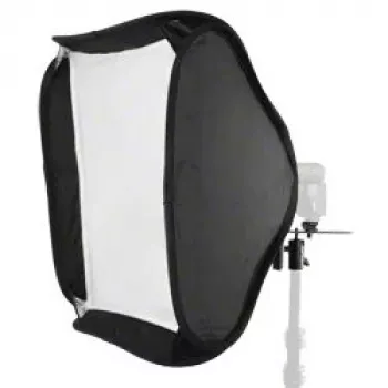 Softbox Walimex 16785 Schwarz Silber Weiß 600x400x600 mm