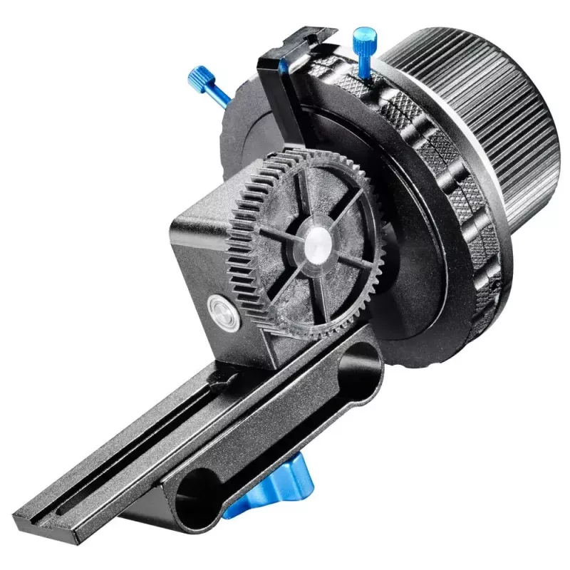 Walimex Follow Focus F3 Schwarz Blau Weiß Aluminium Kunststoff 460 g