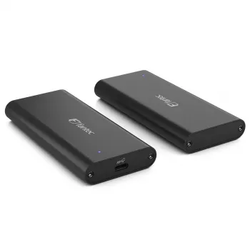 SSD-Gehäuse Fantec NVMe31 Schwarz M.2
