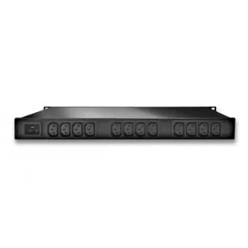 Power Distribution Unit Güde 8045-1 12 AC outlets 1U Schwarz
