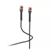 Netzwerkkabel Flexline FL31-29055 Cat6a U/FTP (STP) Schwarz, 5 m, RJ-45 auf RJ-45, vergoldete Kontakte