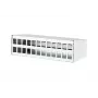Patch Panel Zubehör Metz Connect 130861-2402KE Wandmontage Aluminium Stahl Zink