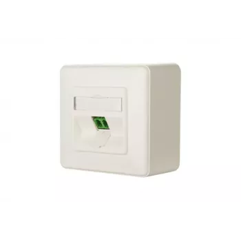 Steckdose LC-D METZ CONNECT 1501207K1A-E Weiß