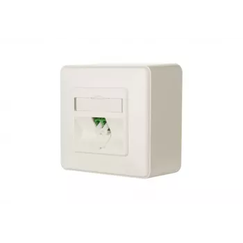 Steckdose LC-D METZ CONNECT 1501207K1A-E Weiß