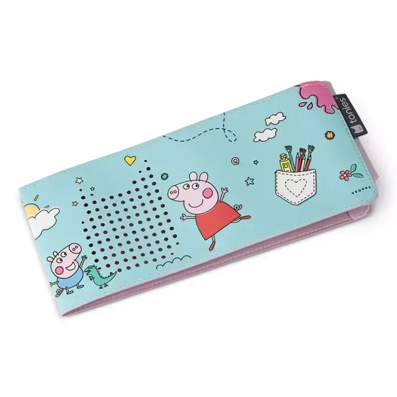 Schutzhülle für tonies MP3/MP4-Player von Boxine, Modell 11001269, mehrfarbig Silikon und veganes Leder, 475×100×1 mm