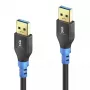 PureLink FI-U310-010 1m USB 3.2 Gen 1 Kabel Schwarz Blau