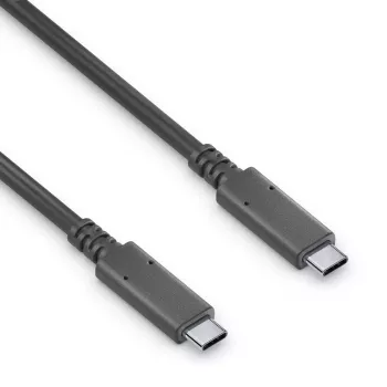 PureLink Aktives USB v3.2 USB-C Kabel mit E-Marker 5m 10 Gbit/s Schwarz