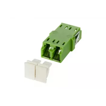 Glasfaseradapter METZ CONNECT 1509007G-I LC Unbeschichtet Grün