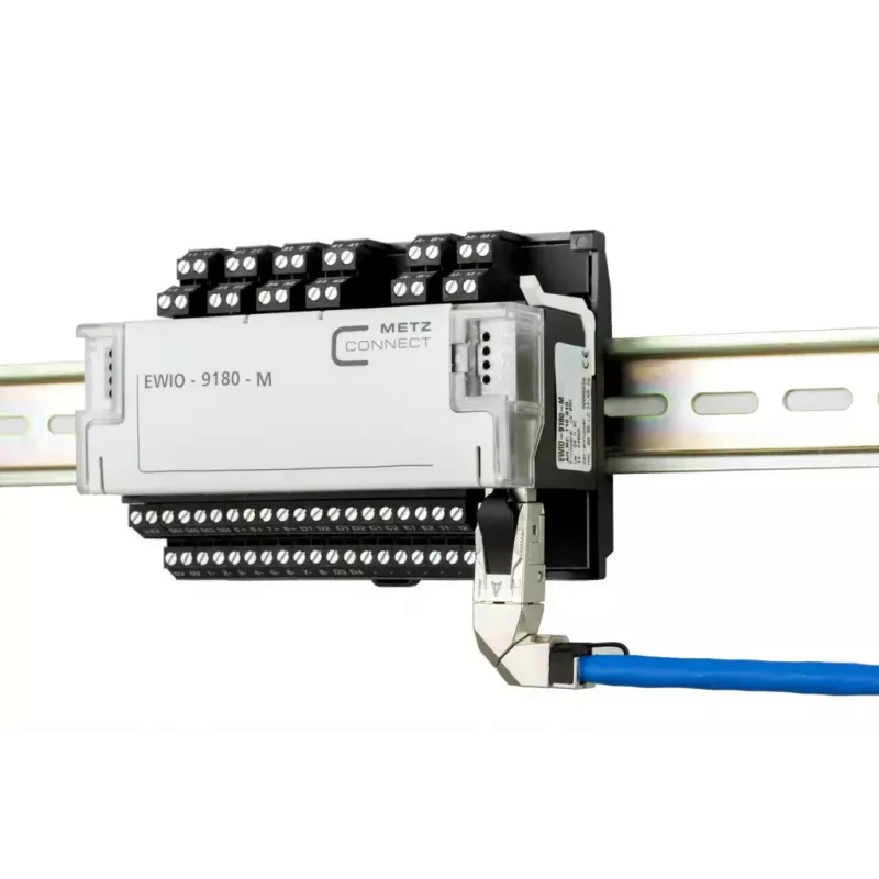 METZ CONNECT 40G RJ45 Feldstecker pro 360 Blau Stecker