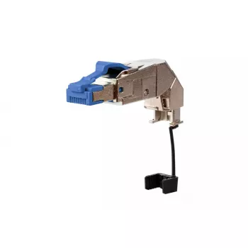 METZ CONNECT 40G RJ45 Feldstecker pro 360 Blau Stecker