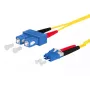 Glasfaserkabel METZ CONNECT 151P1EOJO05E SC LC I-V(ZN) H 0,5 m Gelb