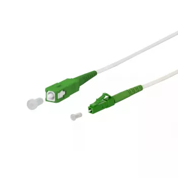 Glasfaserkabel METZ CONNECT 151P7EAJAA5E SC LC I-V(ZN) H 15 m Weiß