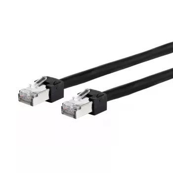 Netzwerkkabel Metz Connect 13084F3000-E 3m Cat5e S/UTP Schwarz