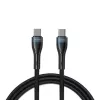 USB-C-auf-USB-C-Kabel 1 m, 4smarts 540429, Schwarz, 0,48 Gbit/s