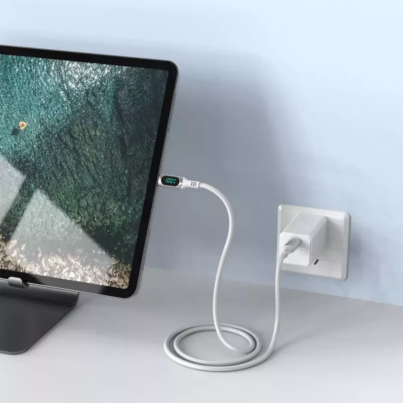 USB-Kabel 4smarts 540954 3 m USB-C Weiß USB 2.0 0,48 Gbit/s