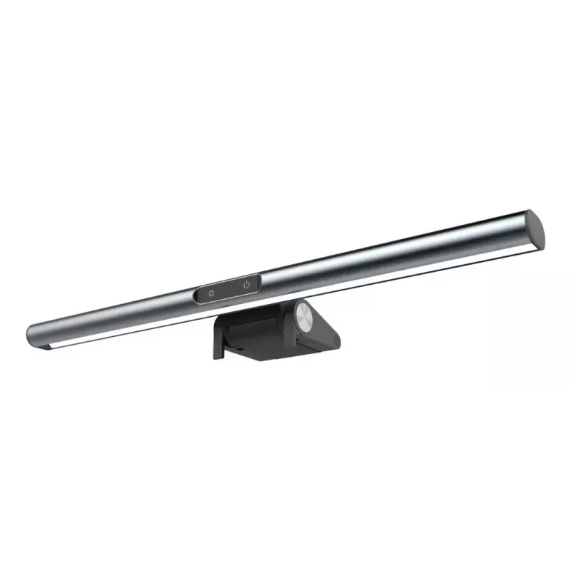 Monitorleuchte 4smarts 541710 — Schwarz/Silber, 400 lm, USB 5V, 402×38×91 mm