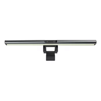 Monitorleuchte 4smarts 541710 — Schwarz/Silber, 400 lm, USB 5V, 402×38×91 mm