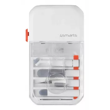 Reinigungsset 4smarts 541803 — TPU/ABS, verschiedene Borsten, 113×65×27 mm, 10 Stück