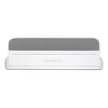4smarts passiver Halter für Laptop, Tablet/UMPC und Smartphone — Modell 541806, Silber