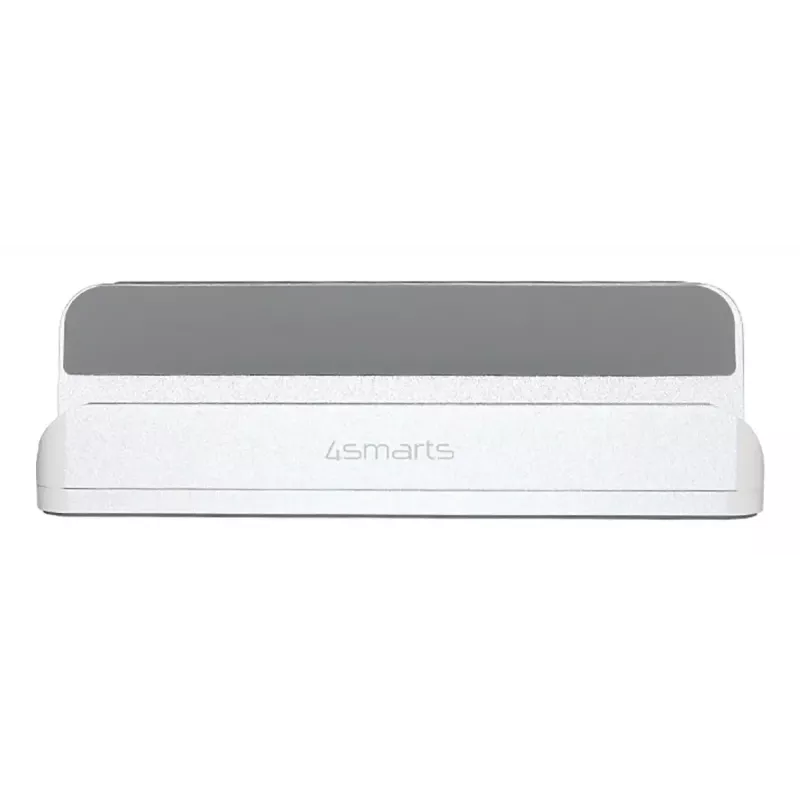 4smarts passiver Halter für Laptop, Tablet/UMPC und Smartphone — Modell 541806, Silber