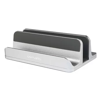 4smarts passiver Halter für Laptop, Tablet/UMPC und Smartphone — Modell 541806, Silber