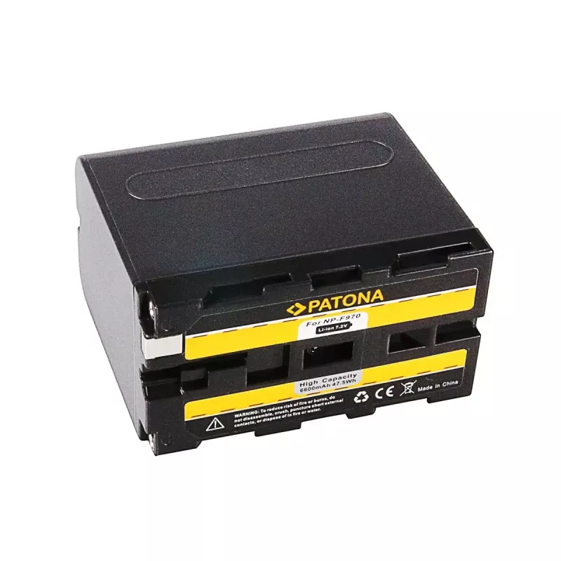 Walimex NP-F960 Lithium-Ionen-Akku 6600 mAh für Camcorder