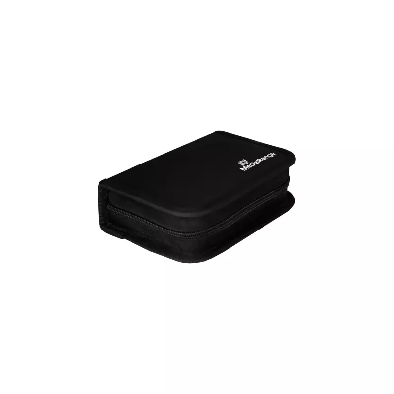 Speicherkartenetui MediaRange BOX98 für 3 Karten Nylon Schwarz