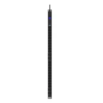 Stromverteilereinheit PowerWalker 10133031 24 AC-Ausgänge 0U Schwarz