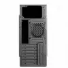 Computergehäuse Inter-Tech Micro ATX GB-V1 m/SL-500, schwarz