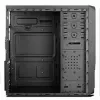 Computergehäuse Inter-Tech Micro ATX GB-V1 m/SL-500, schwarz