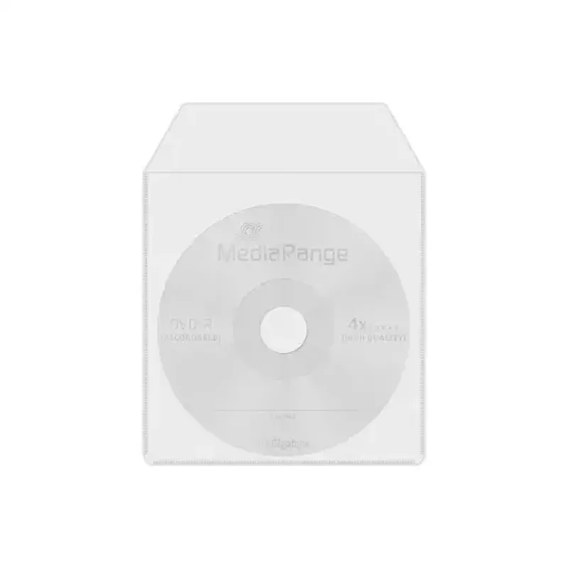 Sleeve-Hülle MediaRange BOX64-8 Transparent 1 Disc-Kapazität
