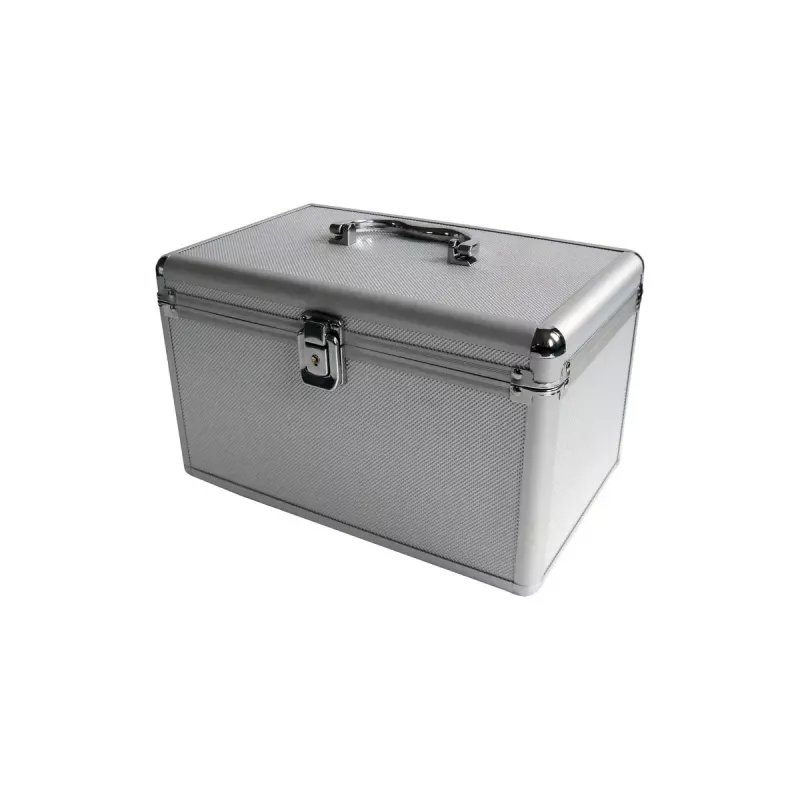 Boxgehäuse MediaRange BOX79 für 120 Discs Silber
