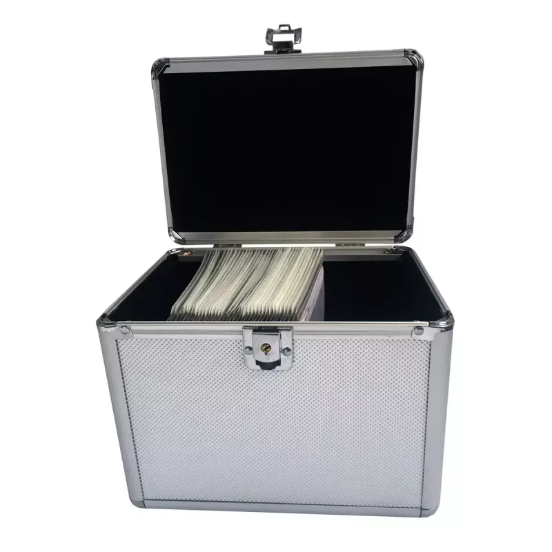 Boxgehäuse MediaRange BOX79 für 120 Discs Silber