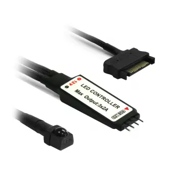 Smart Home Lichtsteuerung Nanoxia NXRGBC Wireless Schwarz Weiß